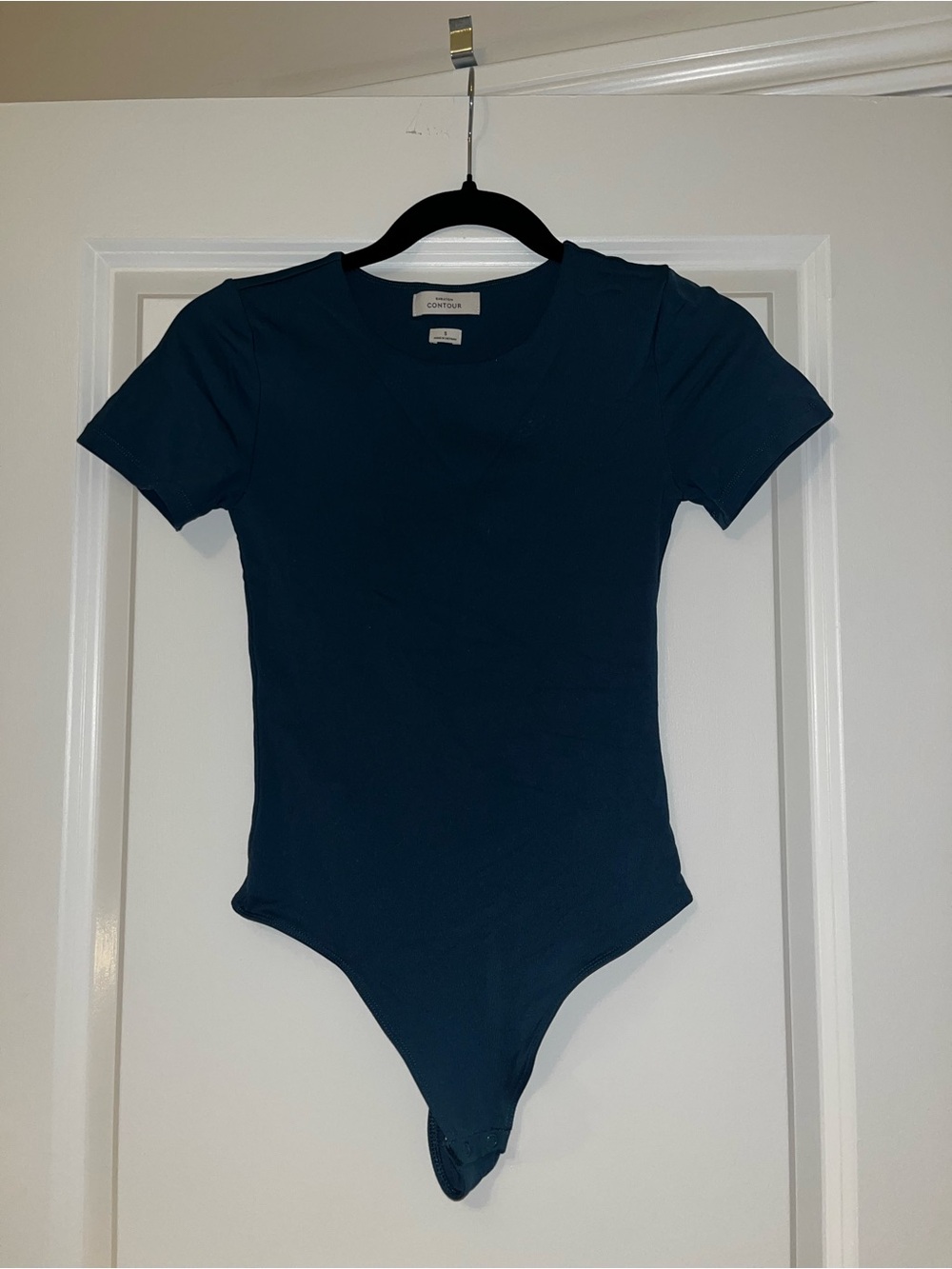 Aritzia Babaton Contour Bodysuit in Deep Teal